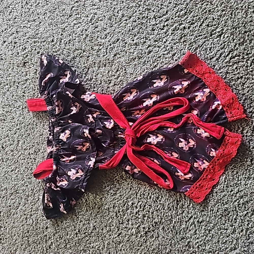 Girls princess romper